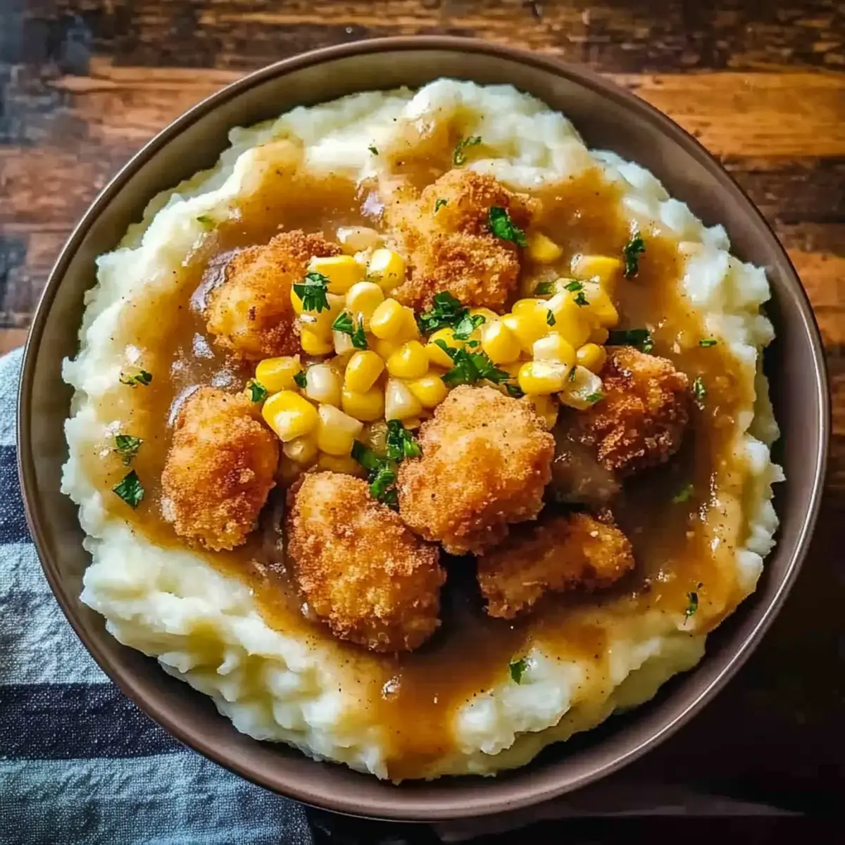 Heavenly Chicken Mashed Potato Bowls for Cozy Nights
