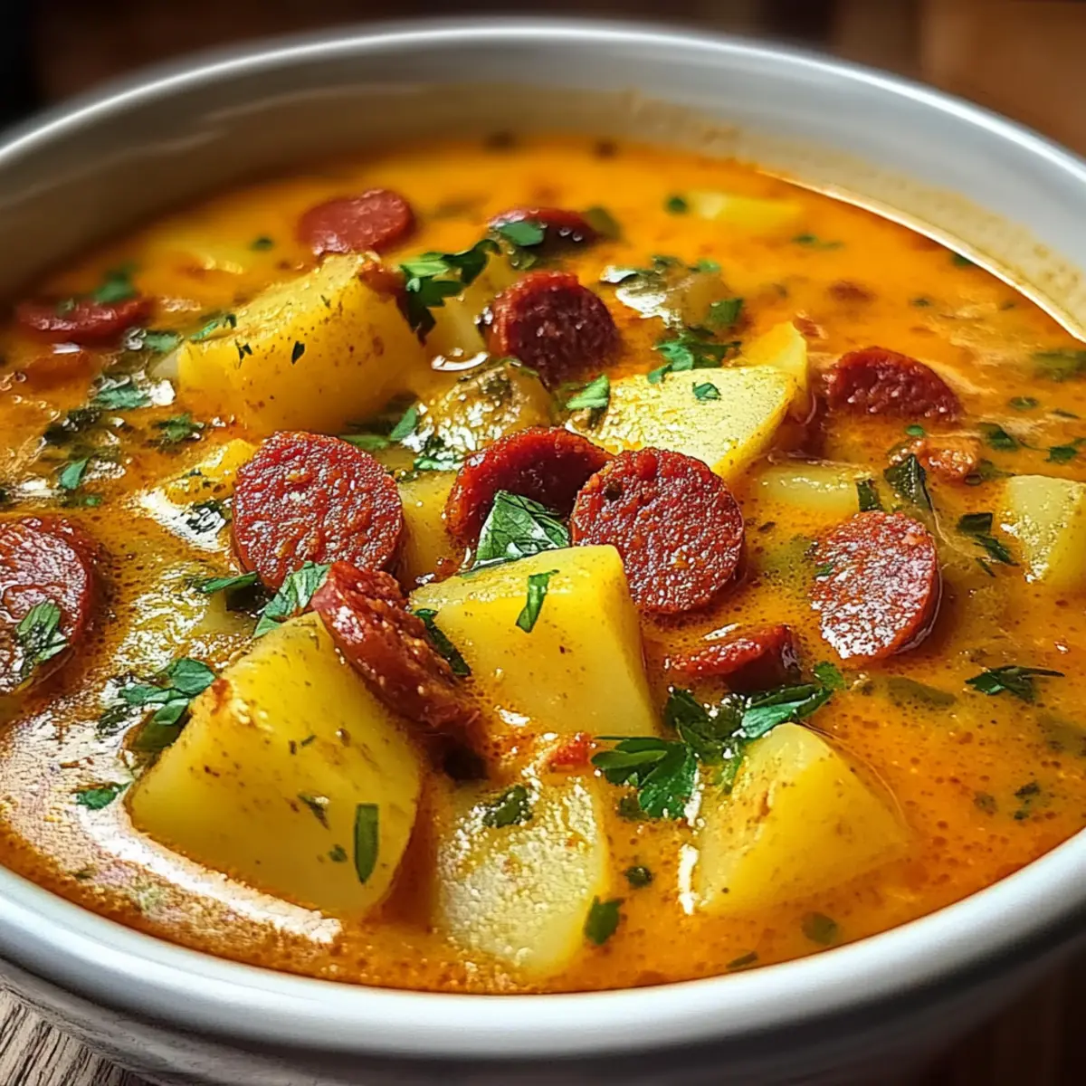 Spanish Chorizo Soup