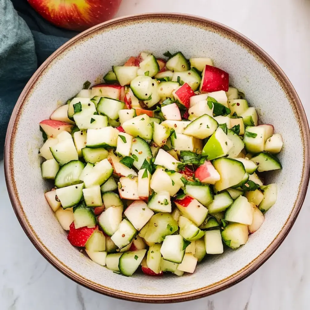 Cucumber Apple Salad