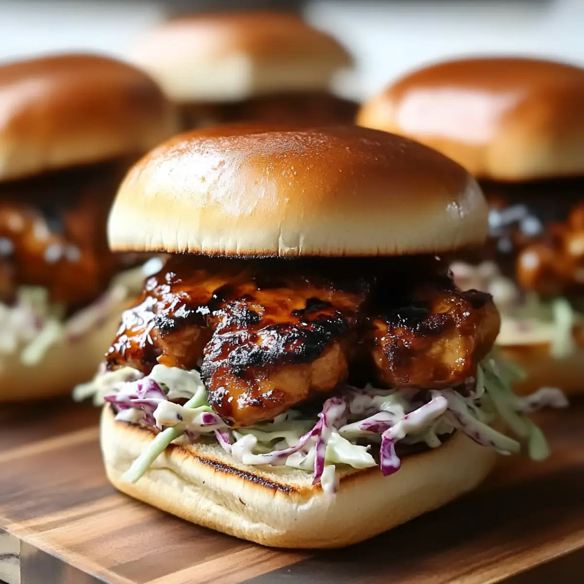 Honey Chipotle Chicken Sliders