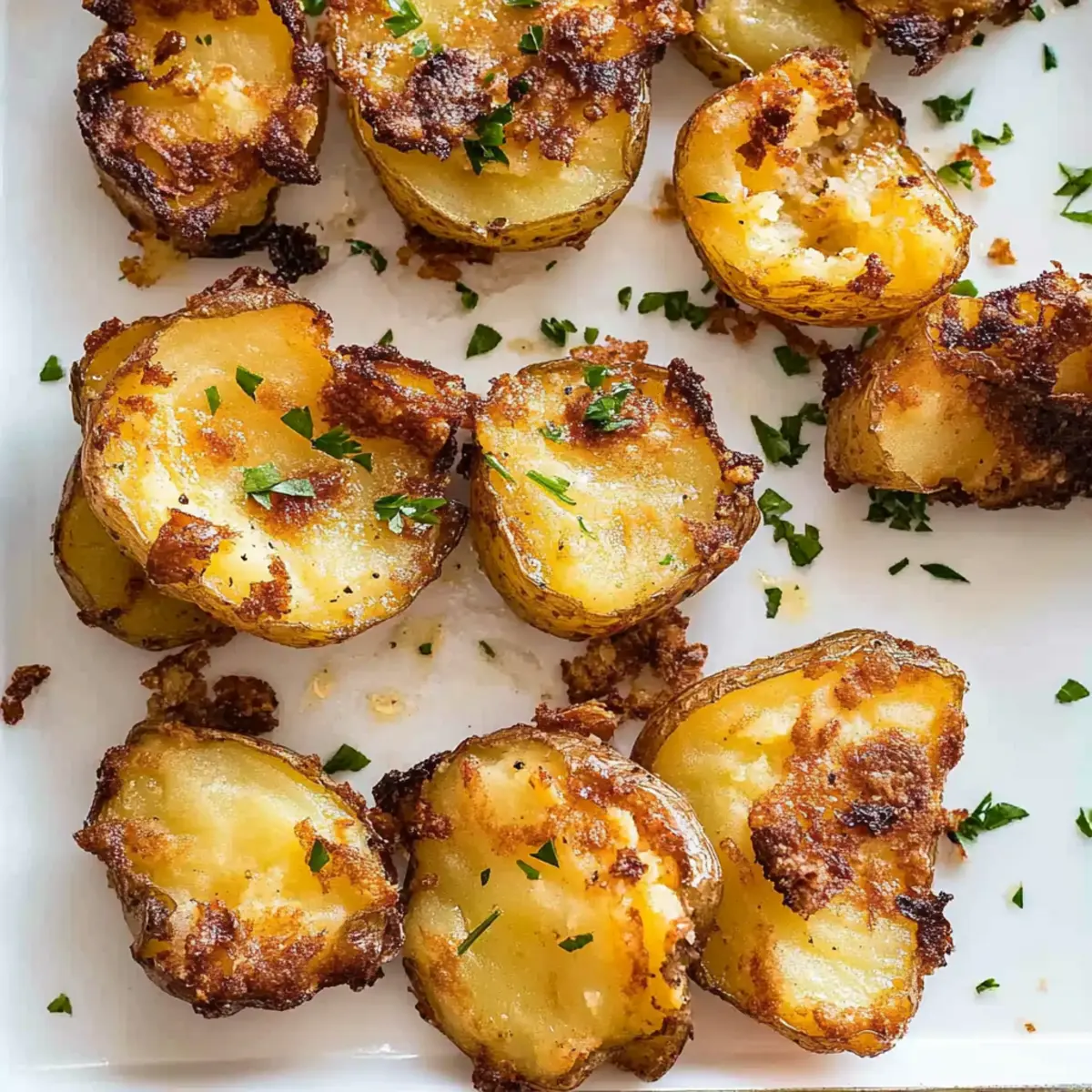 Crispy Smashed Potatoes