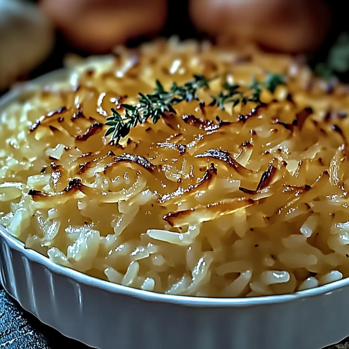 French Onion Butter Rice