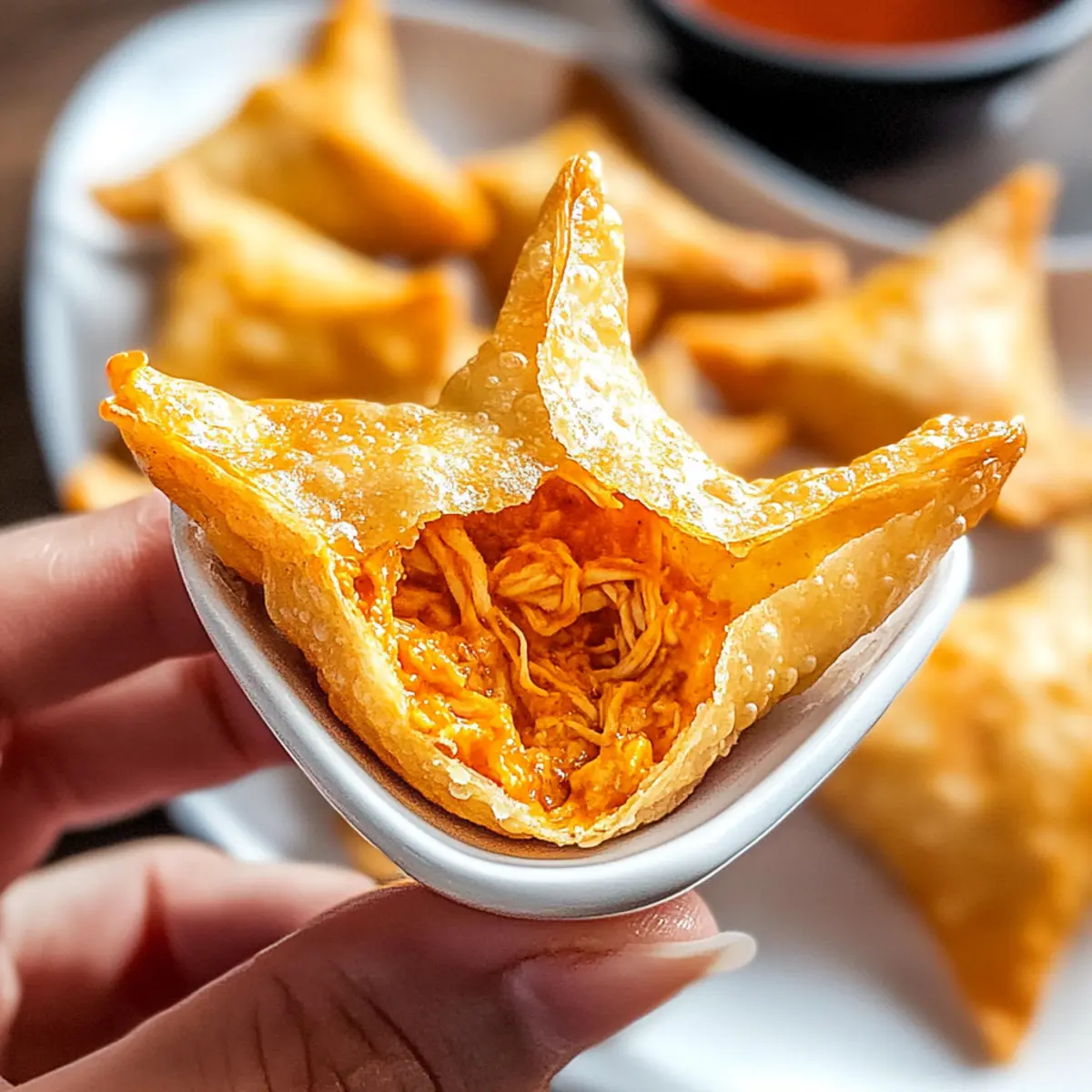Buffalo Chicken Rangoons: Crispy, Cheesy Party Pleasers
