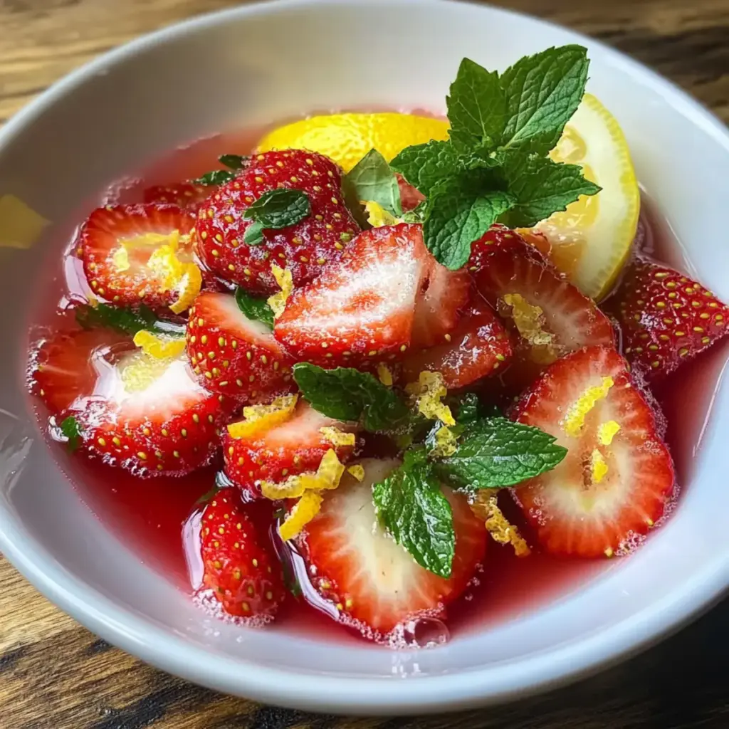 Strawberry Limoncello Prosecco