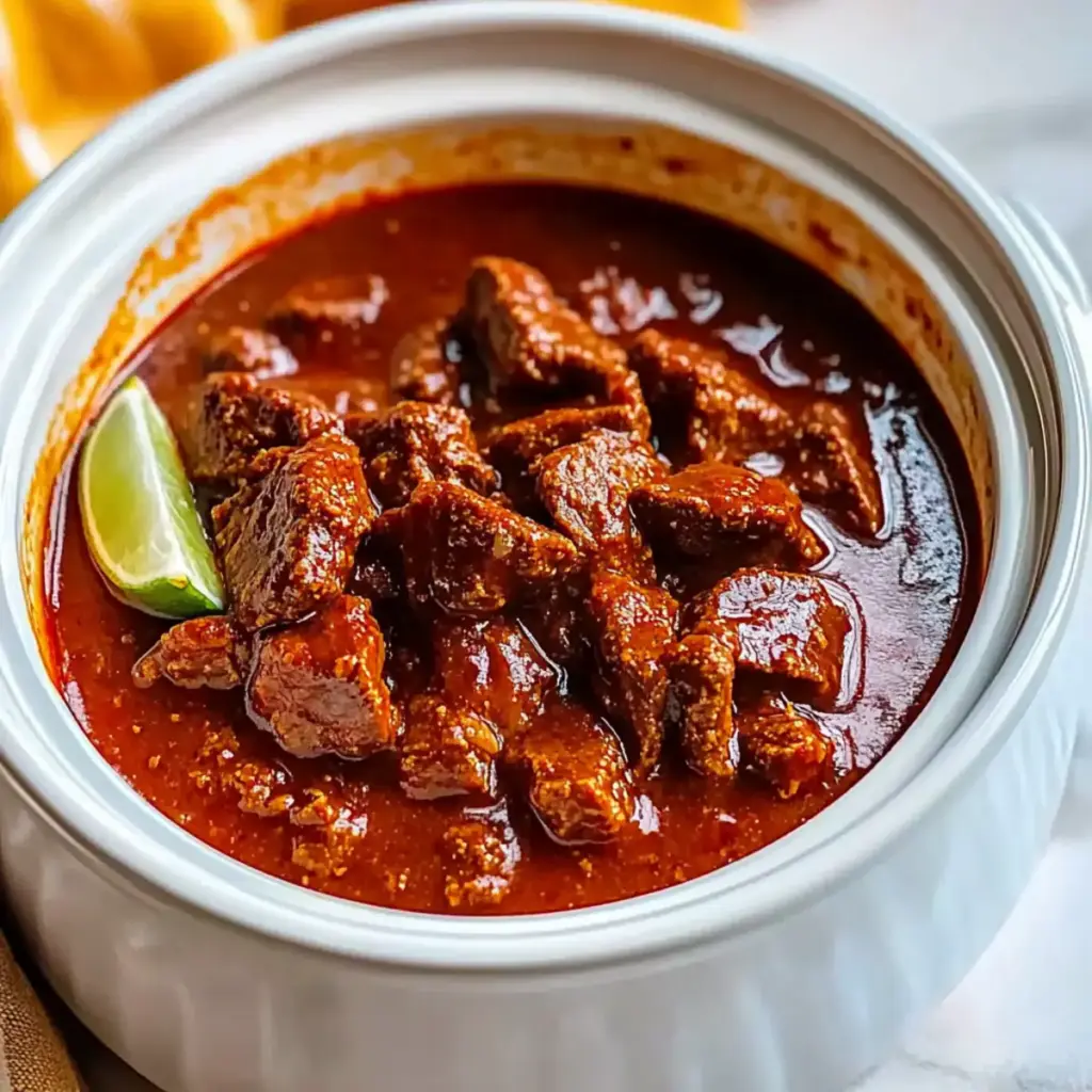 Slow Cooker Chili Colorado