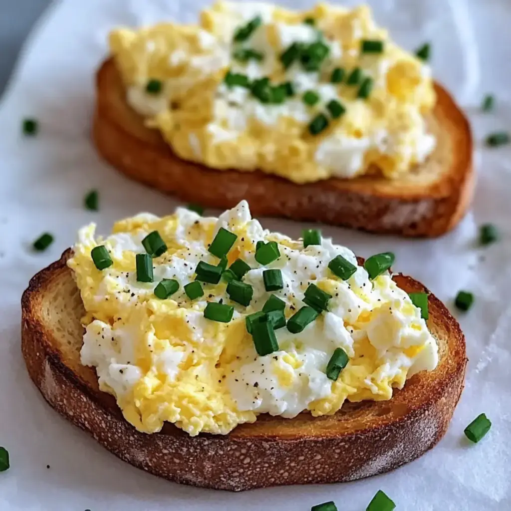 Egg and Ricotta Toast
