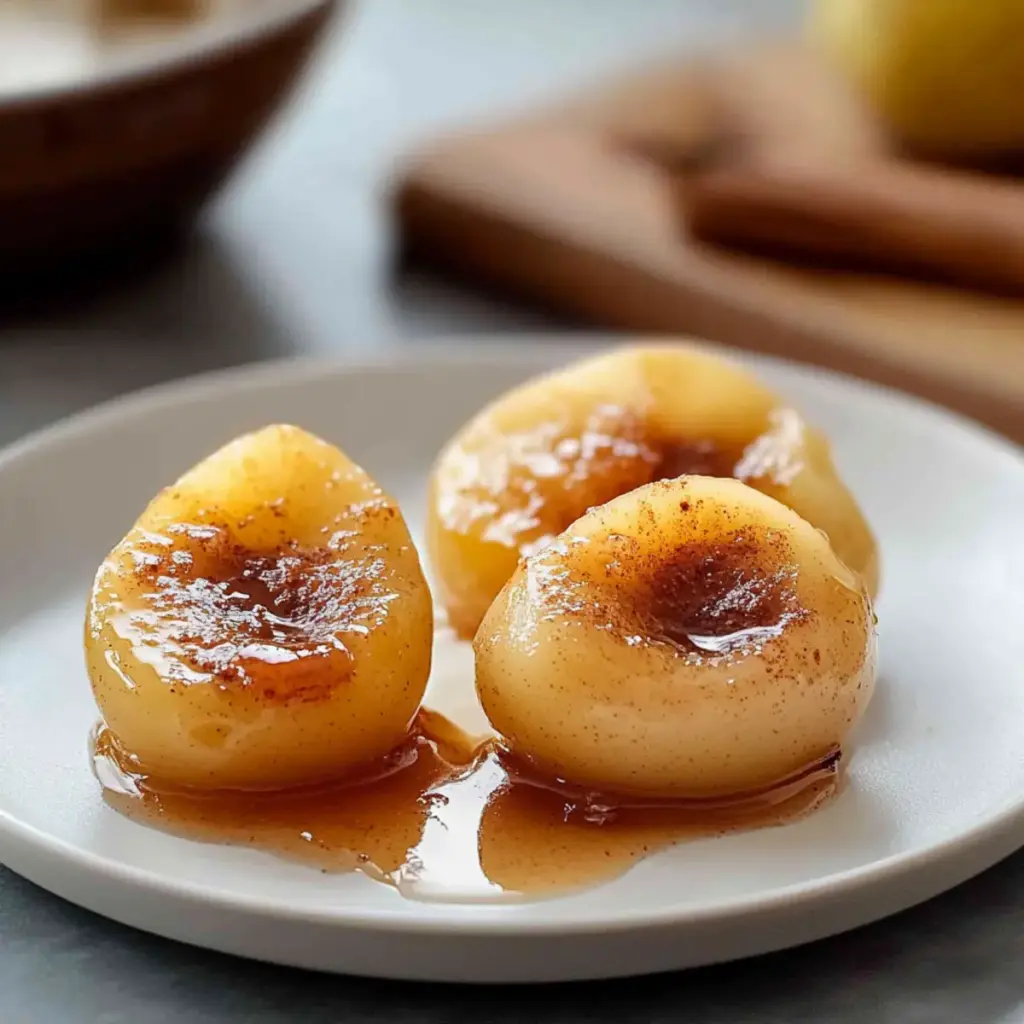 Cinnamon Honey Baked Pears