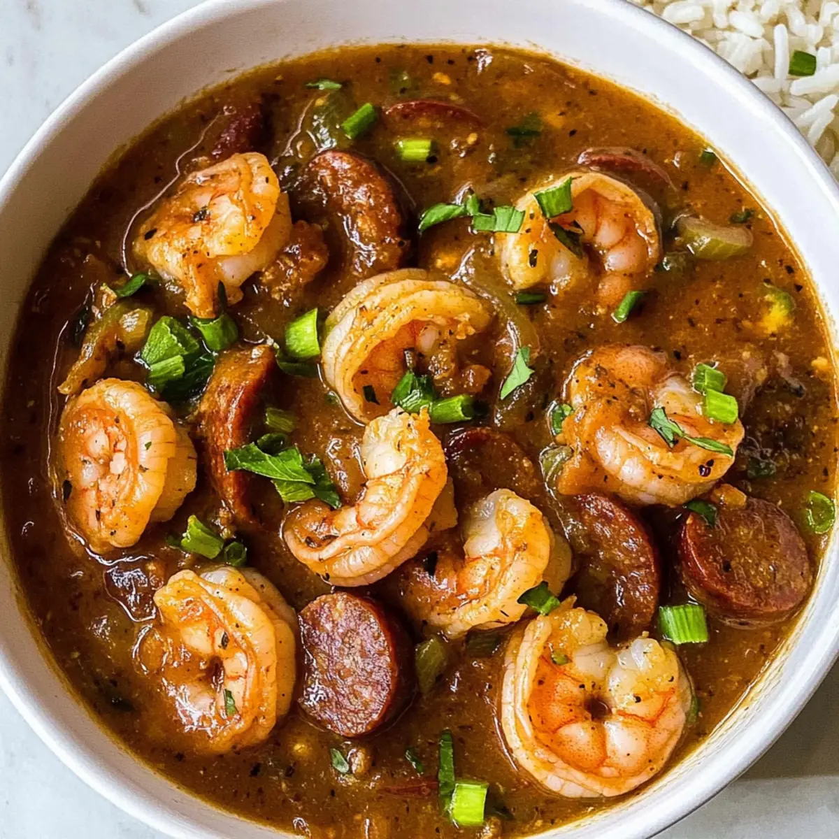 Shrimp & Sausage Gumbo