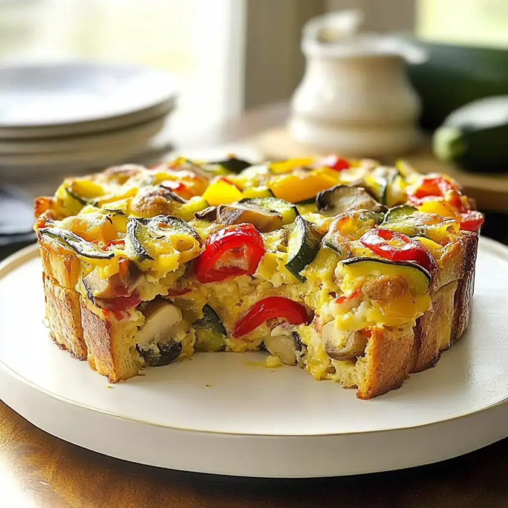 Veggie-Packed Strata