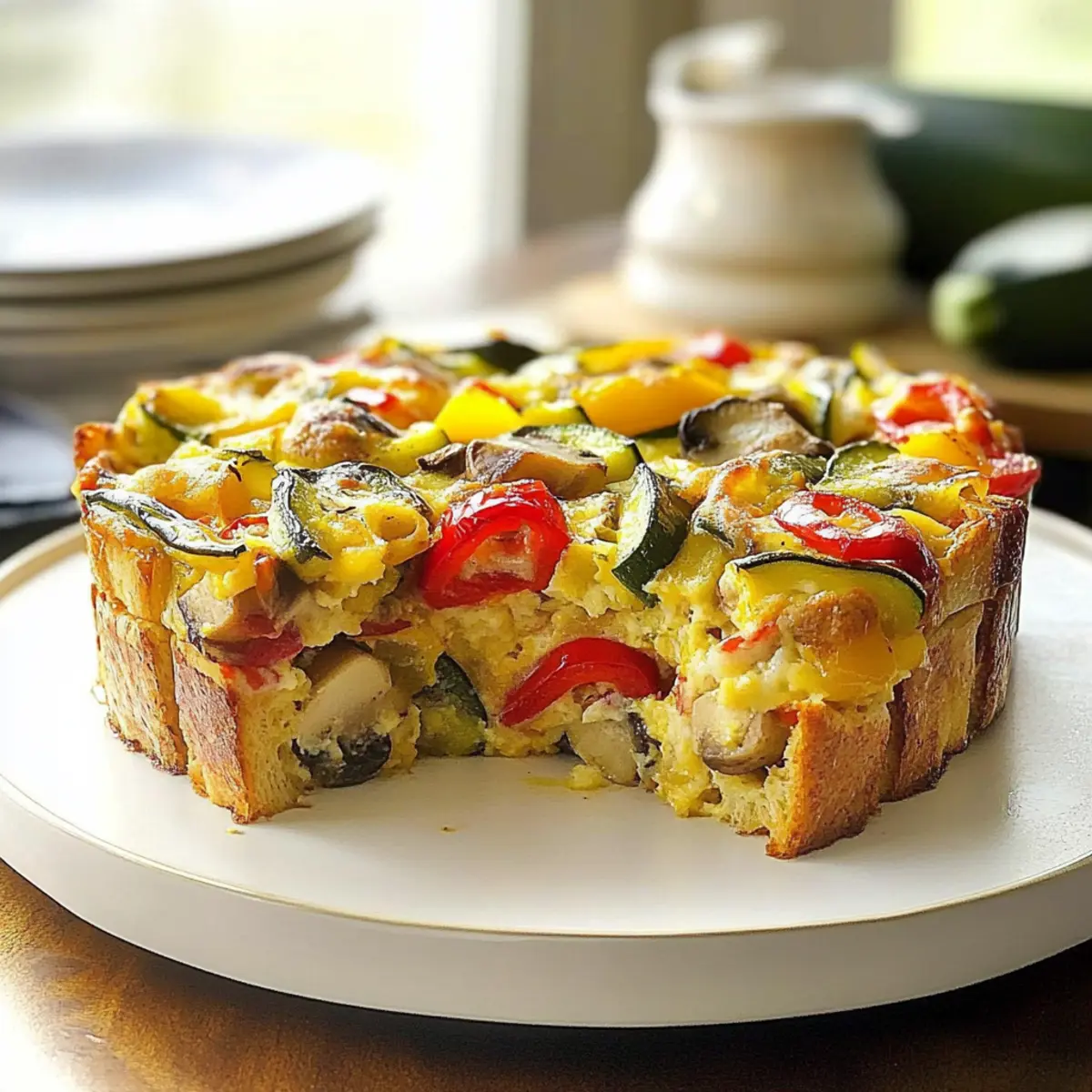 Veggie-Packed Strata