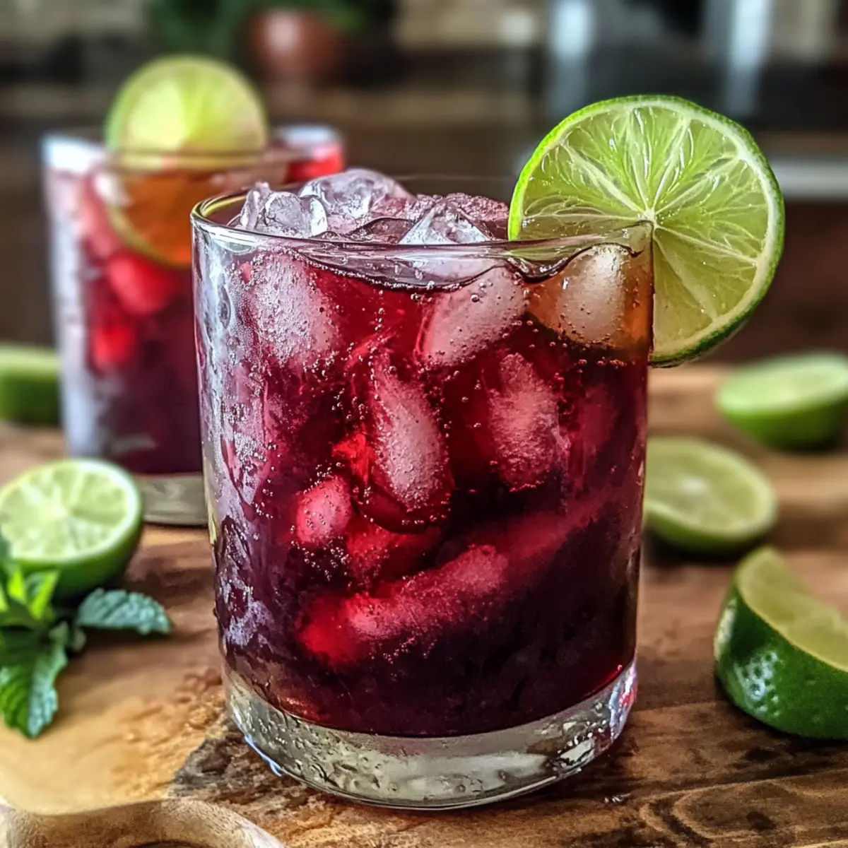 Hibiscus Ginger Iced Tea for a Refreshing Twist on Summer