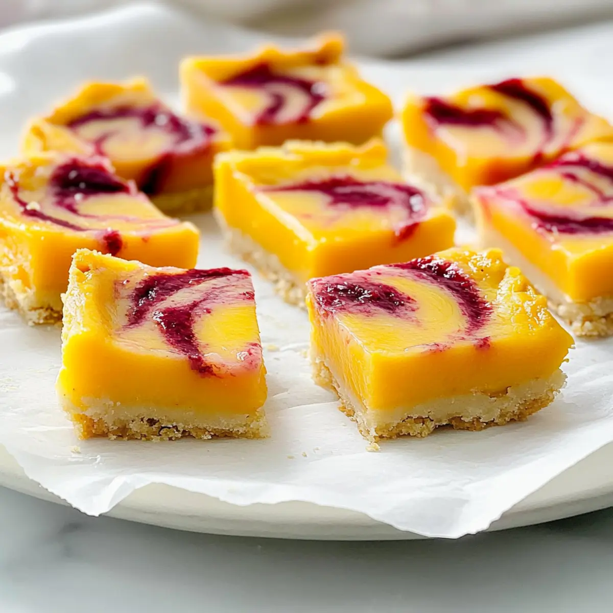 Raspberry Mango Bars: A Refreshing Tropical Treat to Savor