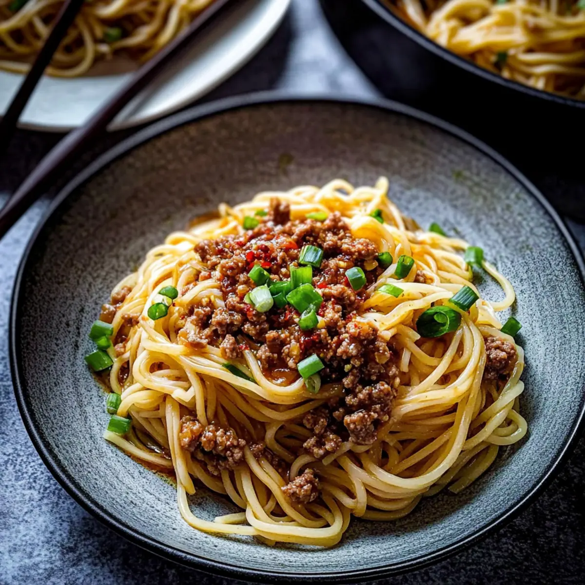 Savory Ground Beef Noodles in One Pot for Quick Comfort
