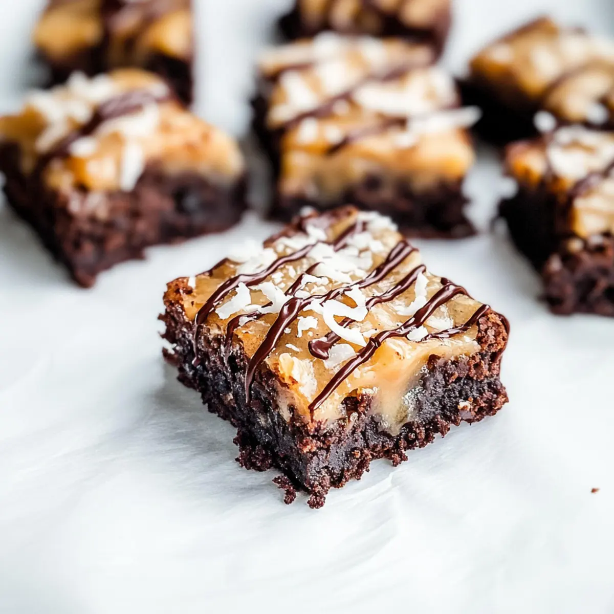 Samoas Brownies