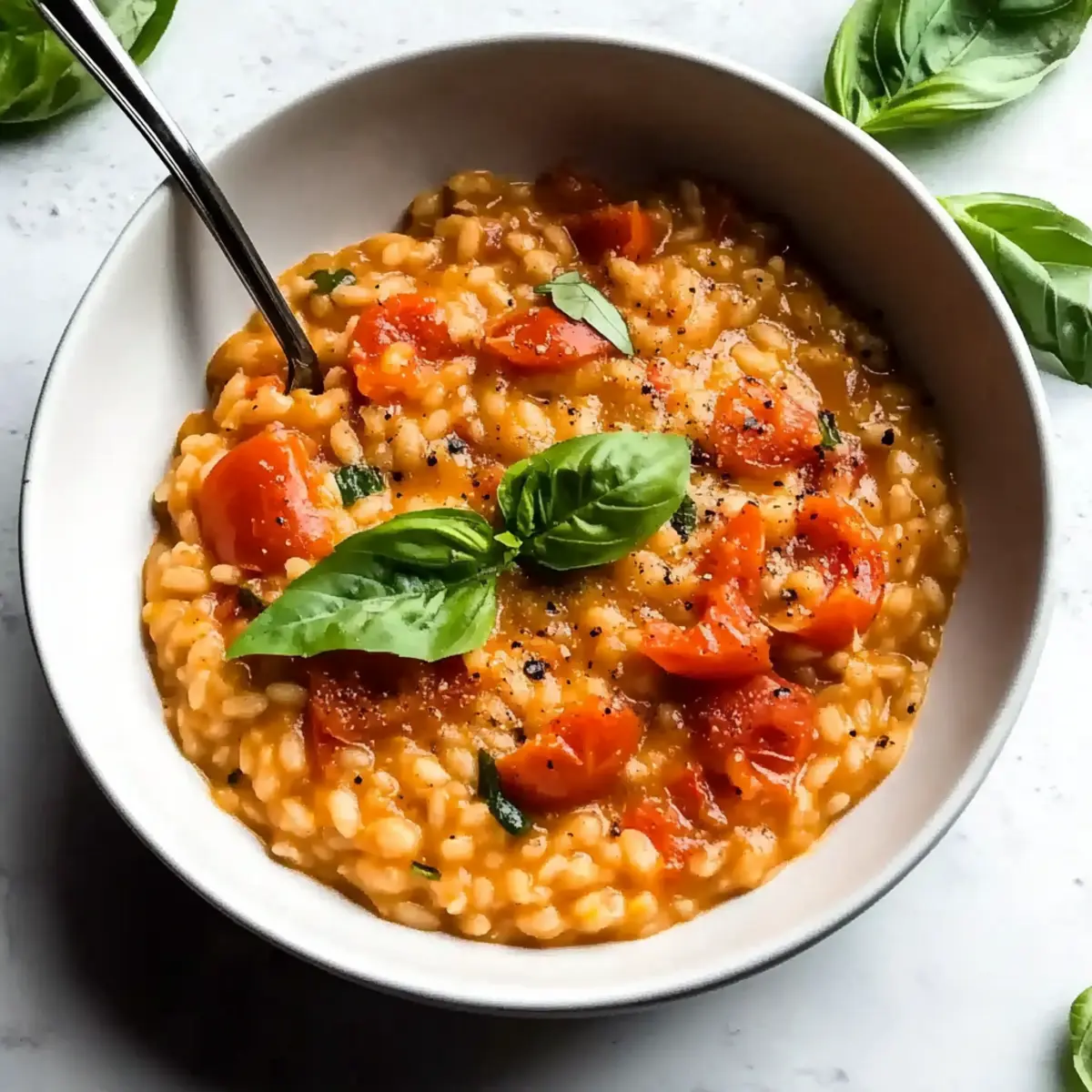 Creamy Tomato Risotto for Cozy Nights In