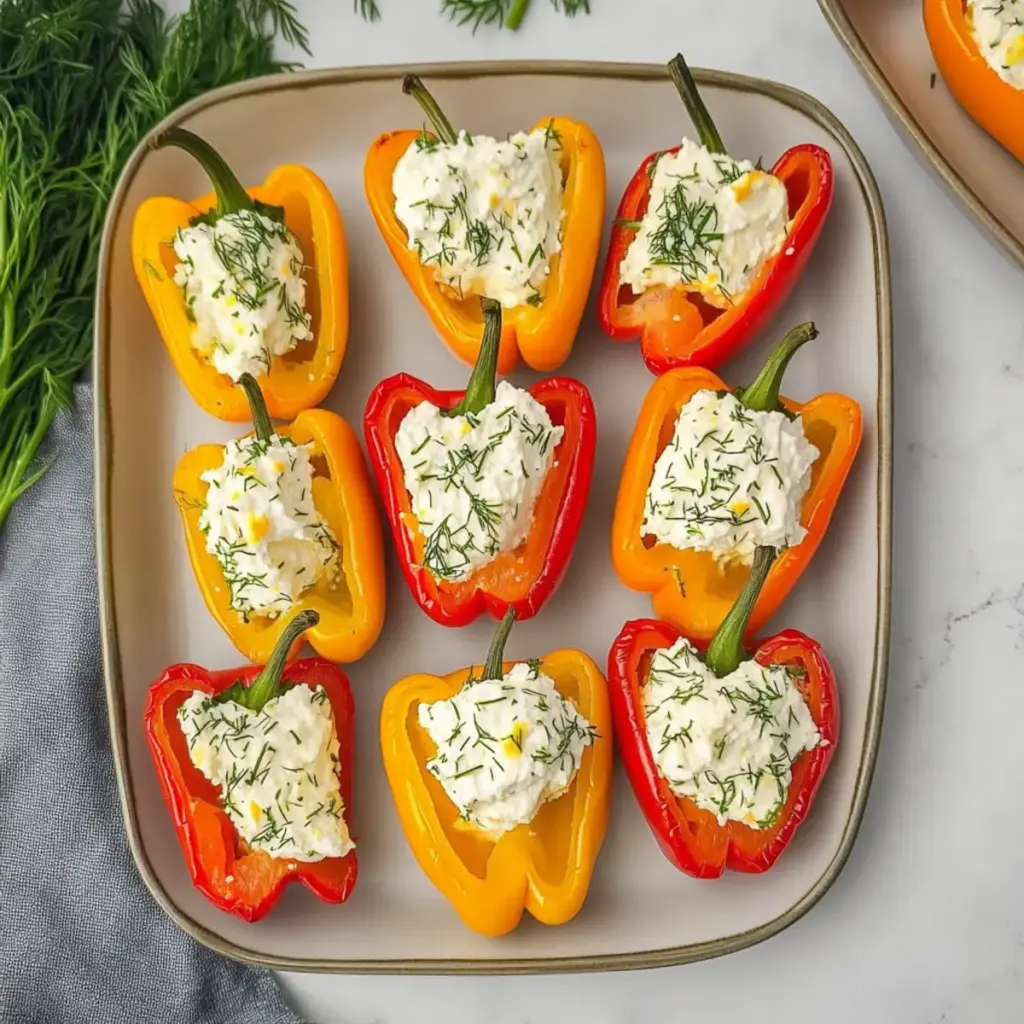 Feta Stuffed Peppers