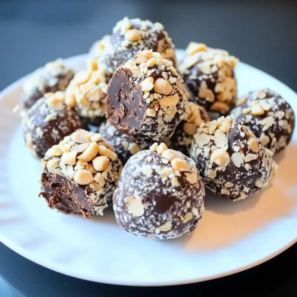 Chocolate Chickpea Truffles