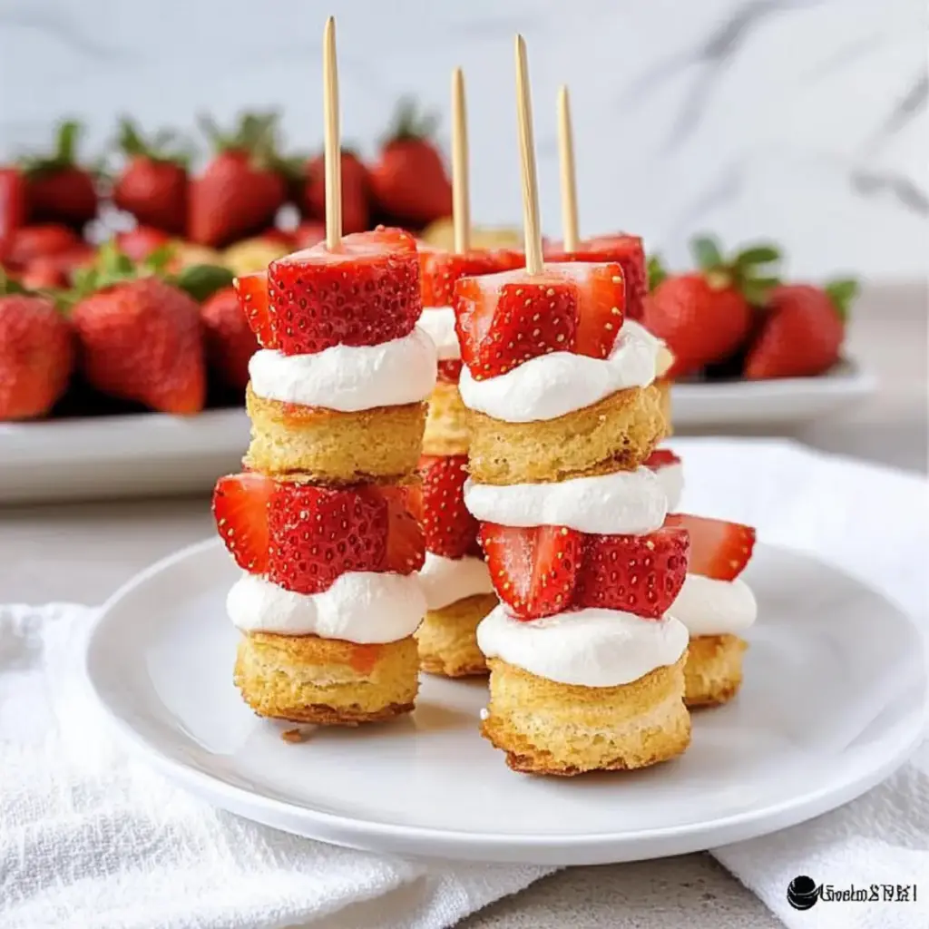 Strawberry Shortcake Kabobs