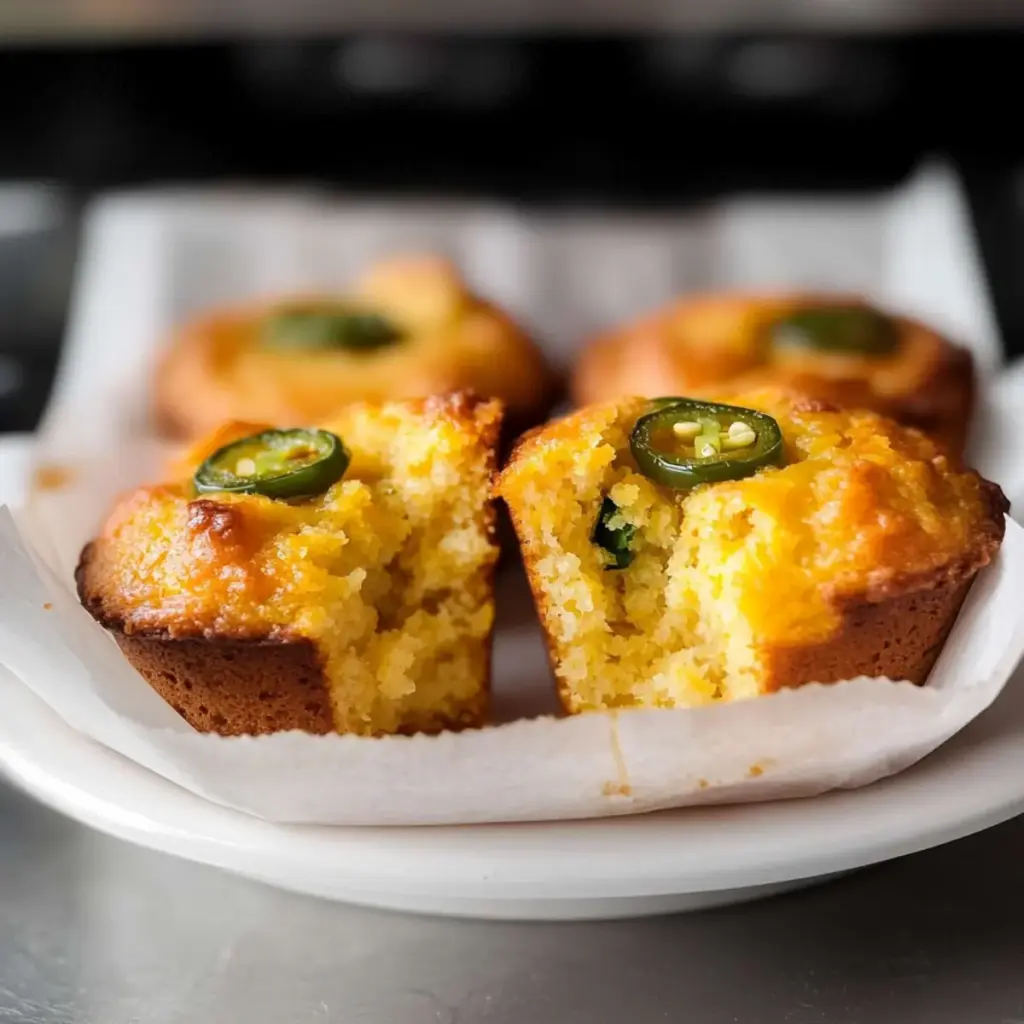 Jalapeno Cornbread Muffins