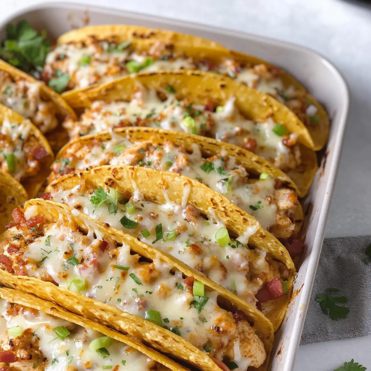 Baked Chicken Bacon Ranch Tacos: Quick, Crispy Family Fun