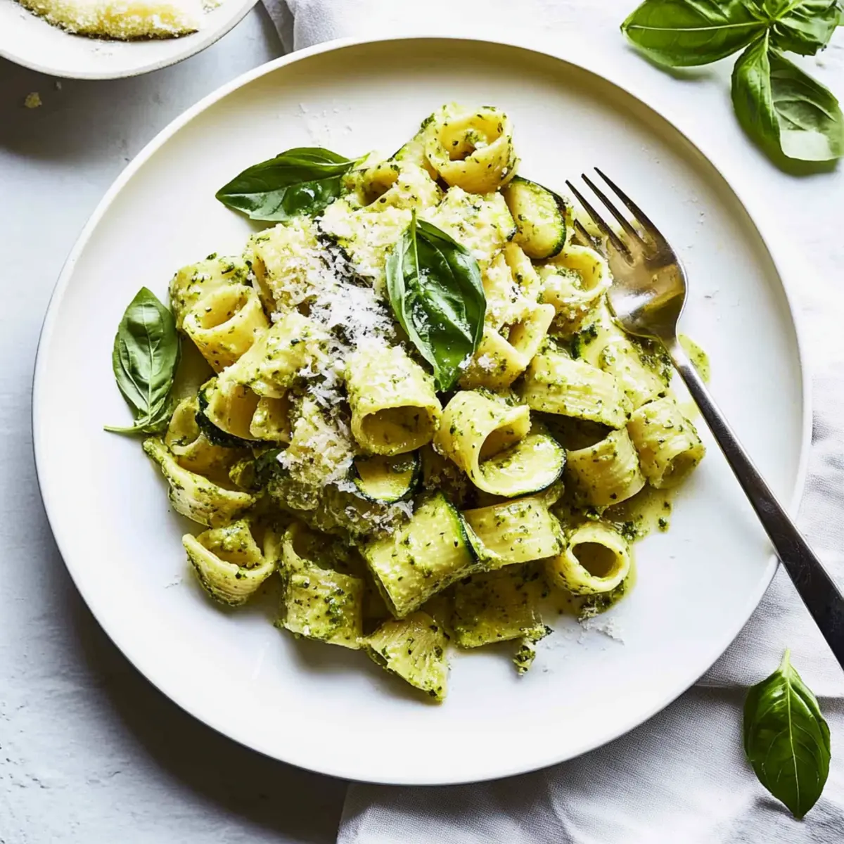Basil Vinaigrette Pasta