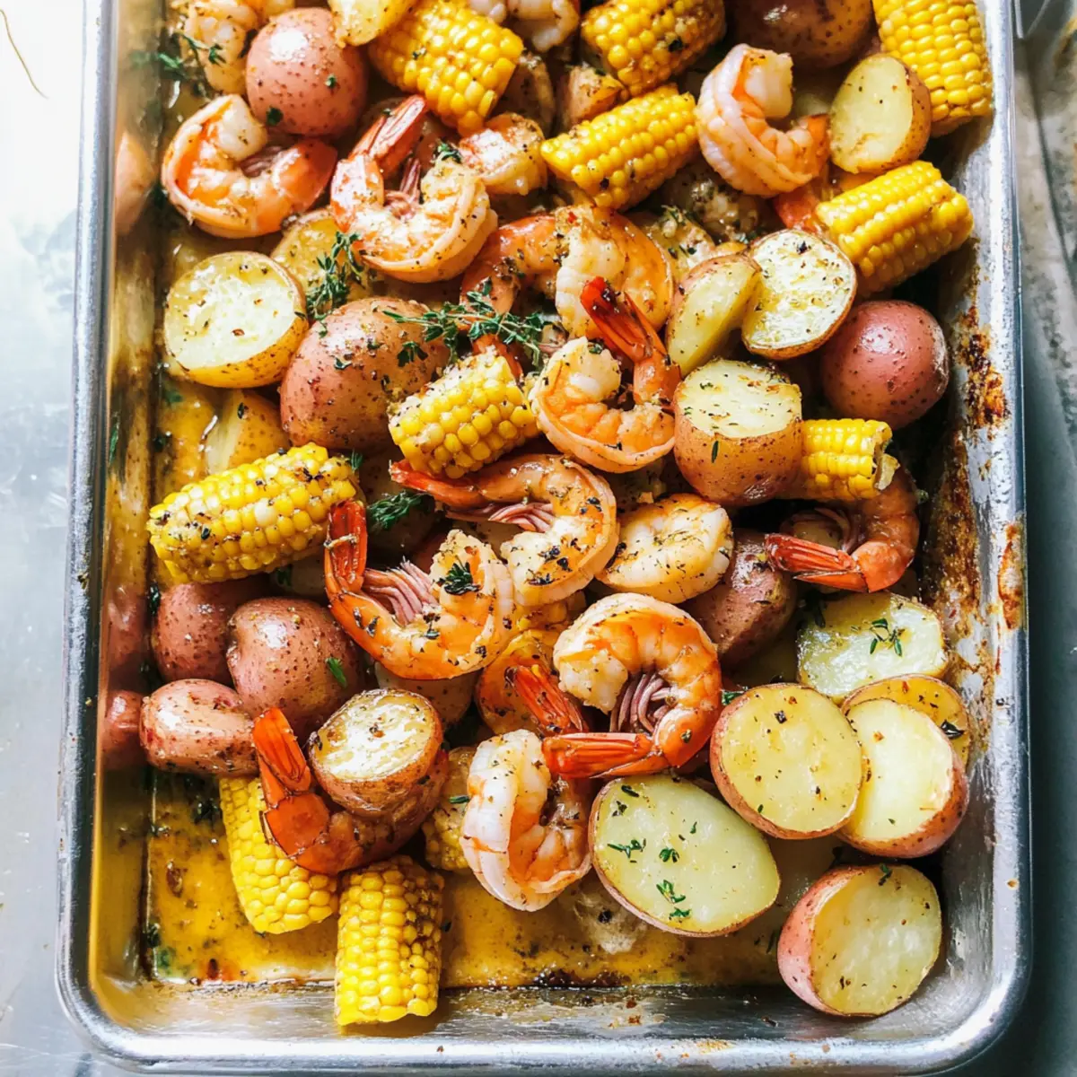 Garlic Butter Shrimp Boil