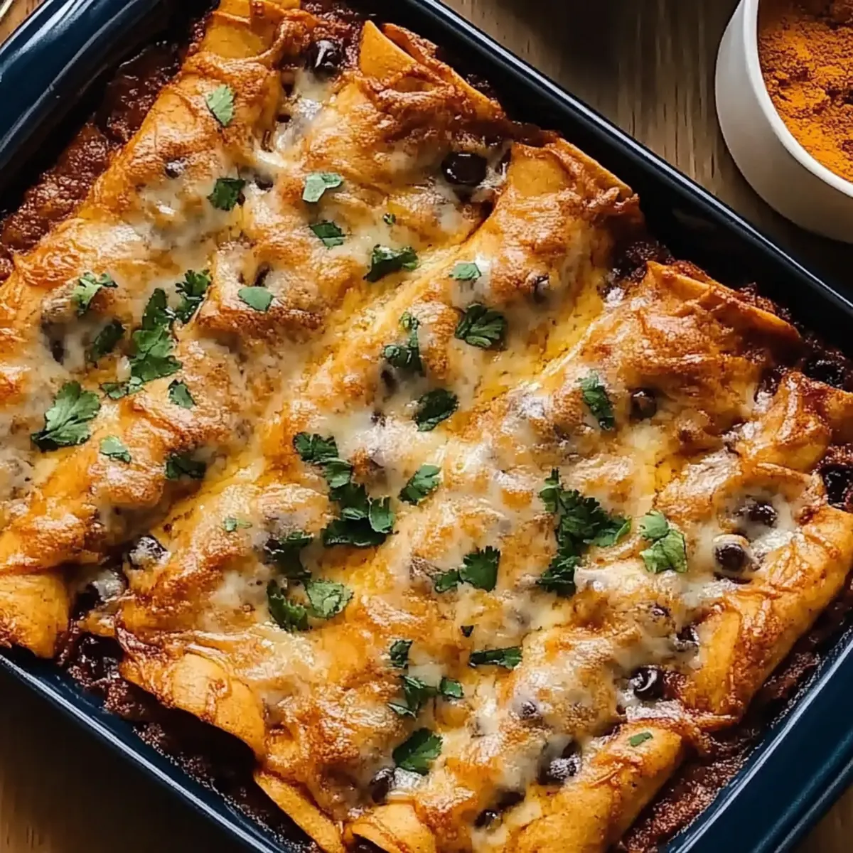 Savory Bean and Cheese Enchiladas for a Cozy Dinner Night