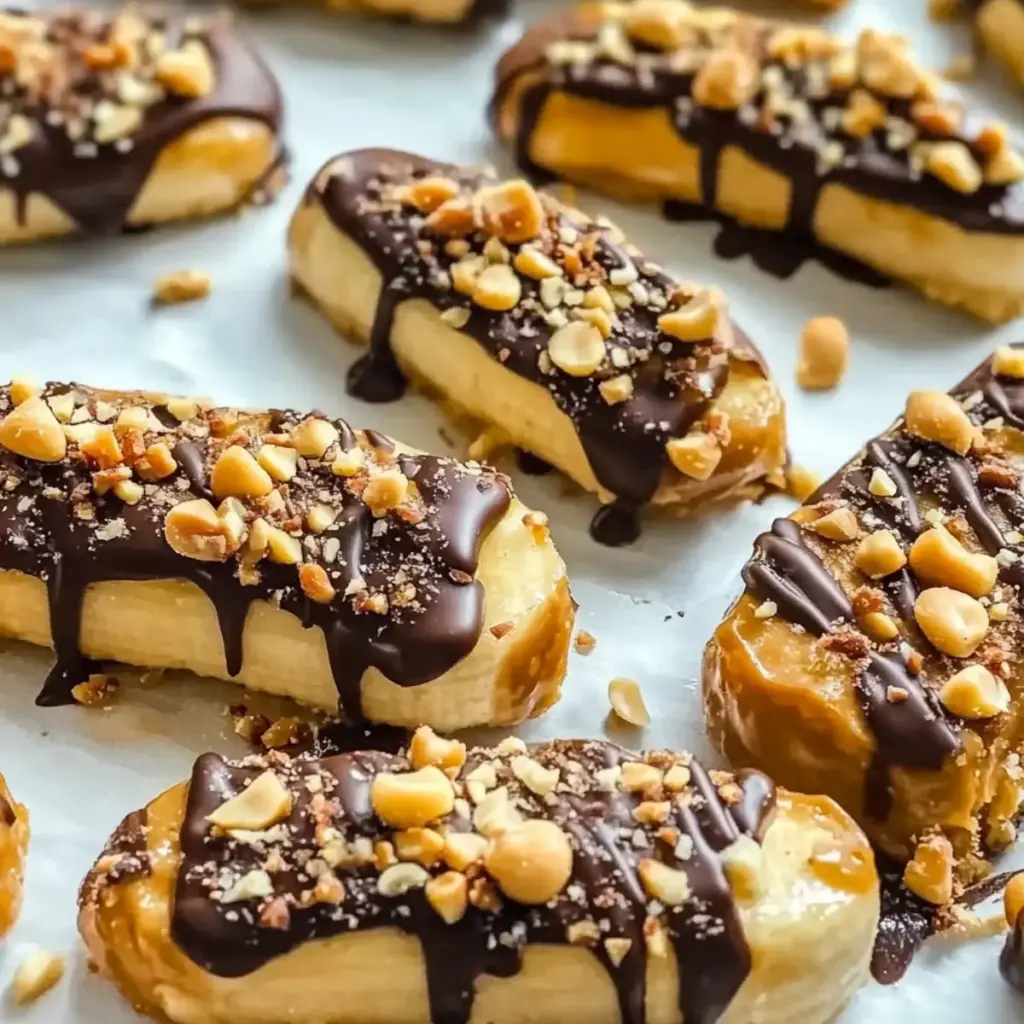 Frozen Banana Snickers
