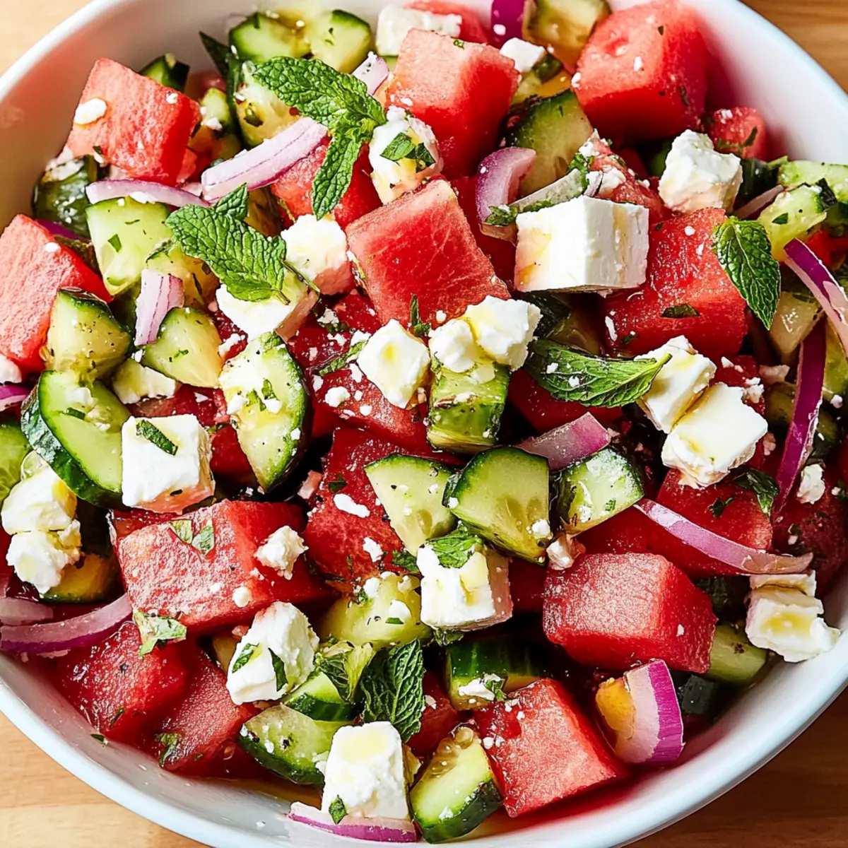 Refreshing Watermelon-Feta Salad for a Perfect Summer Day