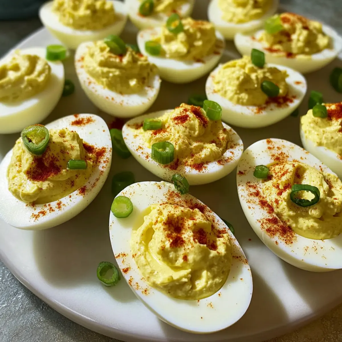Spicy Banana Pepper Deviled Eggs that Wow Every Party!