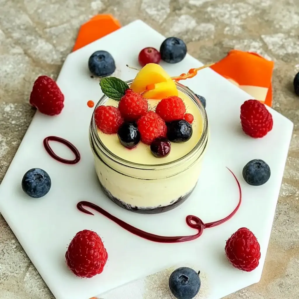Cheesecake Jars With Cottage Cheese