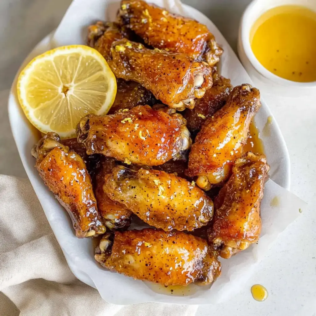Honey Lemon Pepper Wings