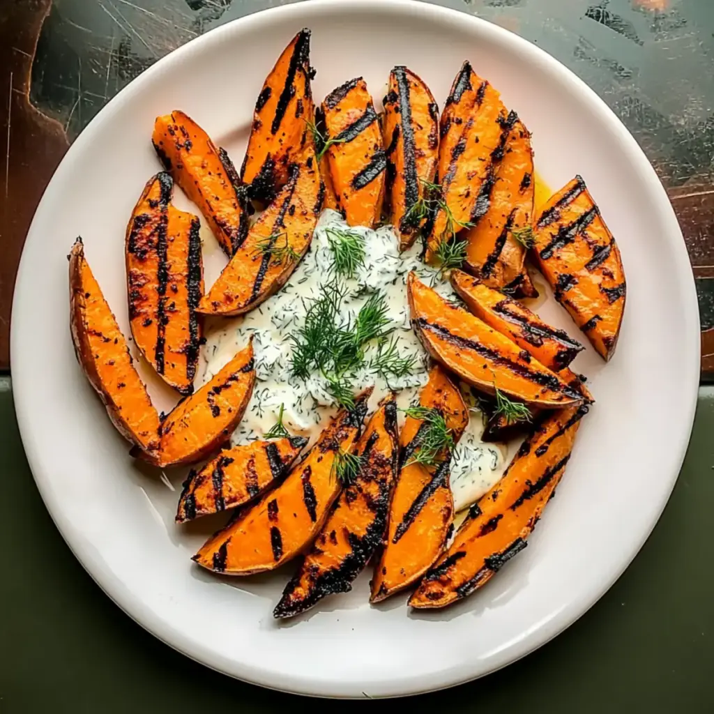 Grilled Sweet Potatoes