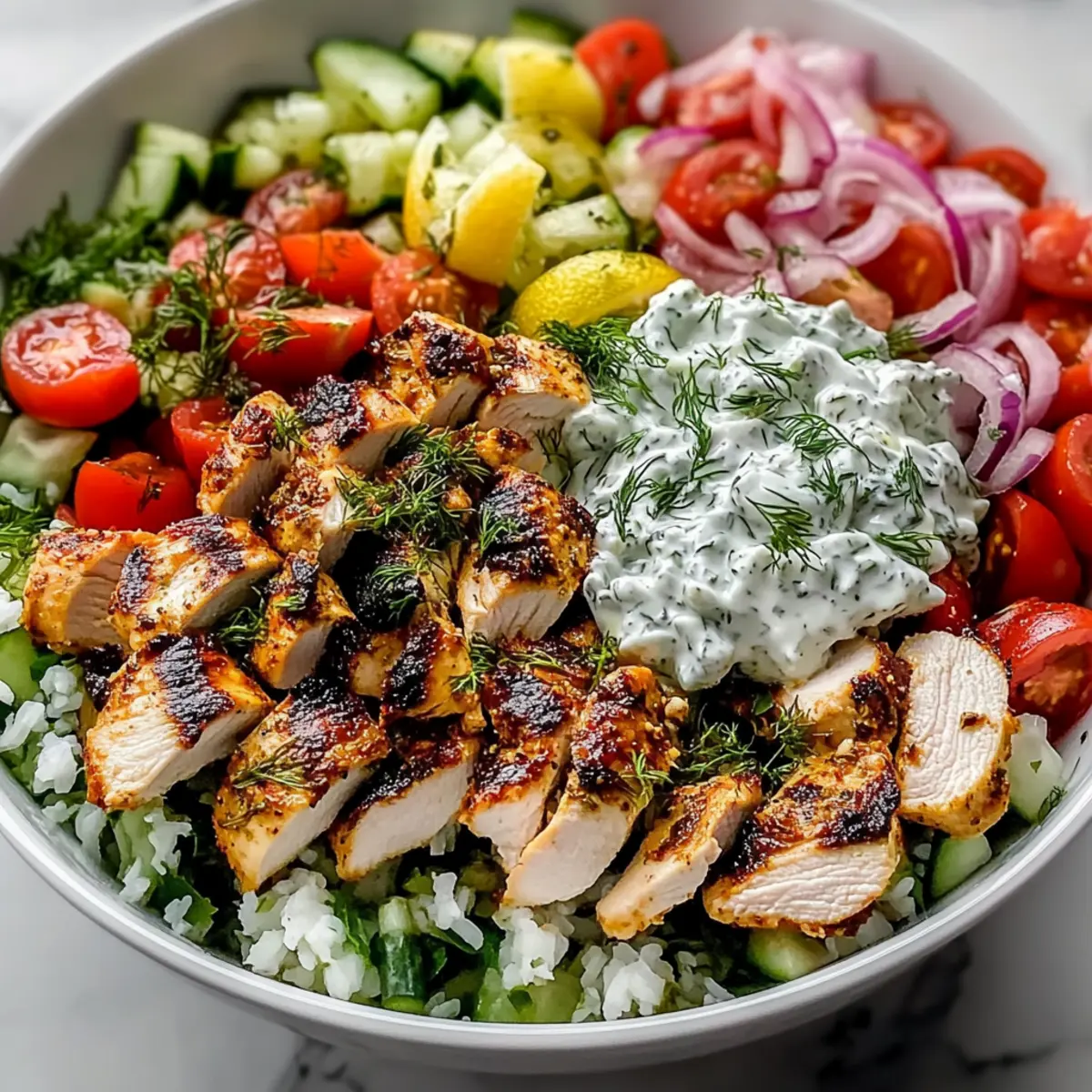 Lemon-Dill Chicken Bowls for a Quick, Refreshing Dinner