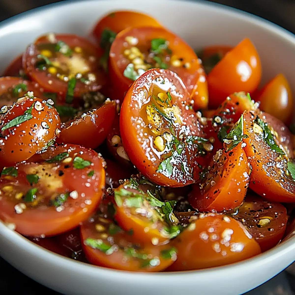 Refreshing Tomato Garlic Salad Recipe for a Summer Boost