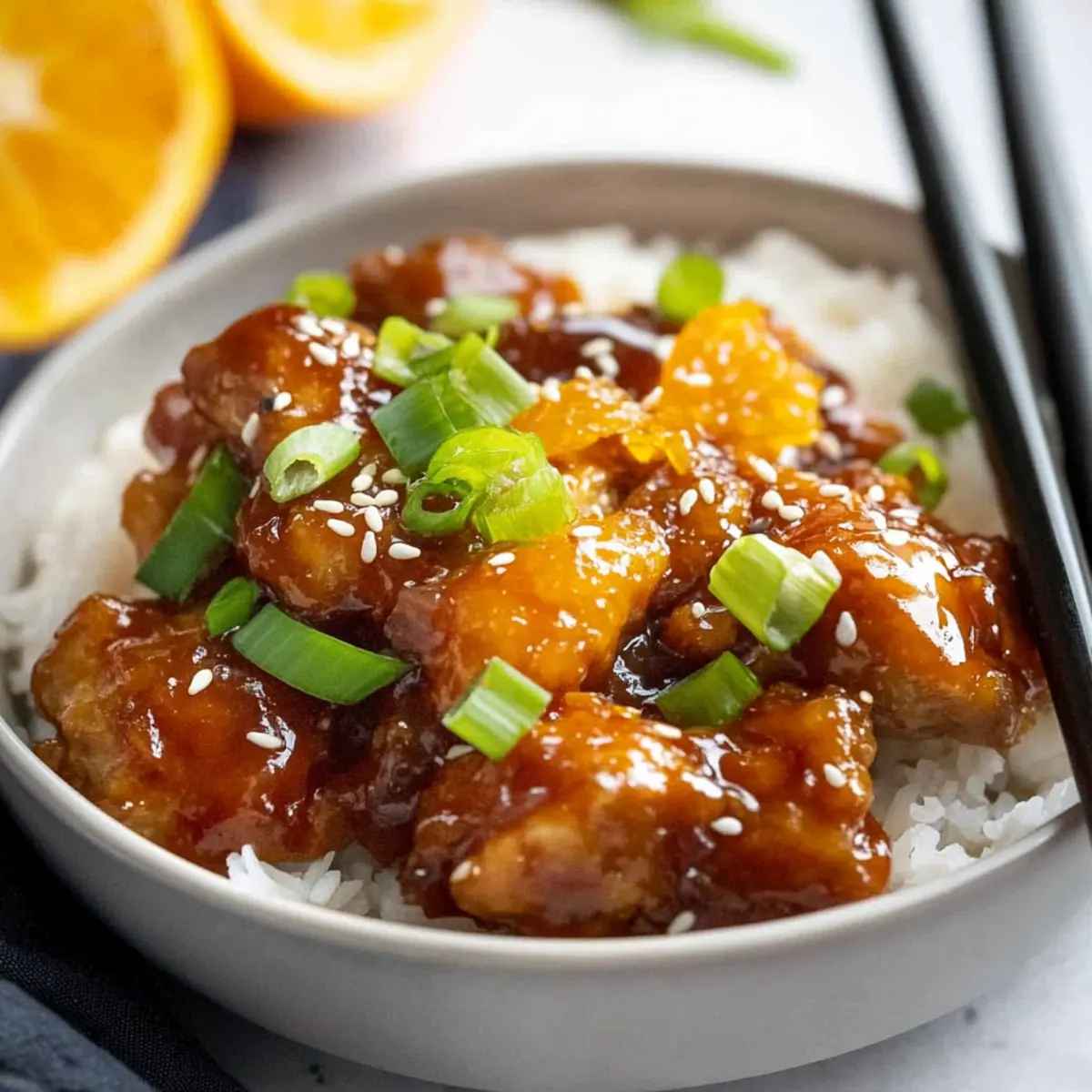 Crispy Chinese Orange Chicken: A Healthier Homemade Delight