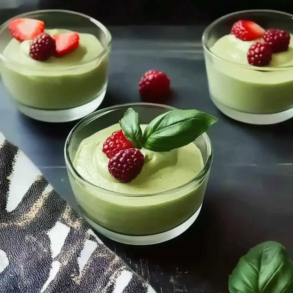 Fresh Basil Mousse Recipe