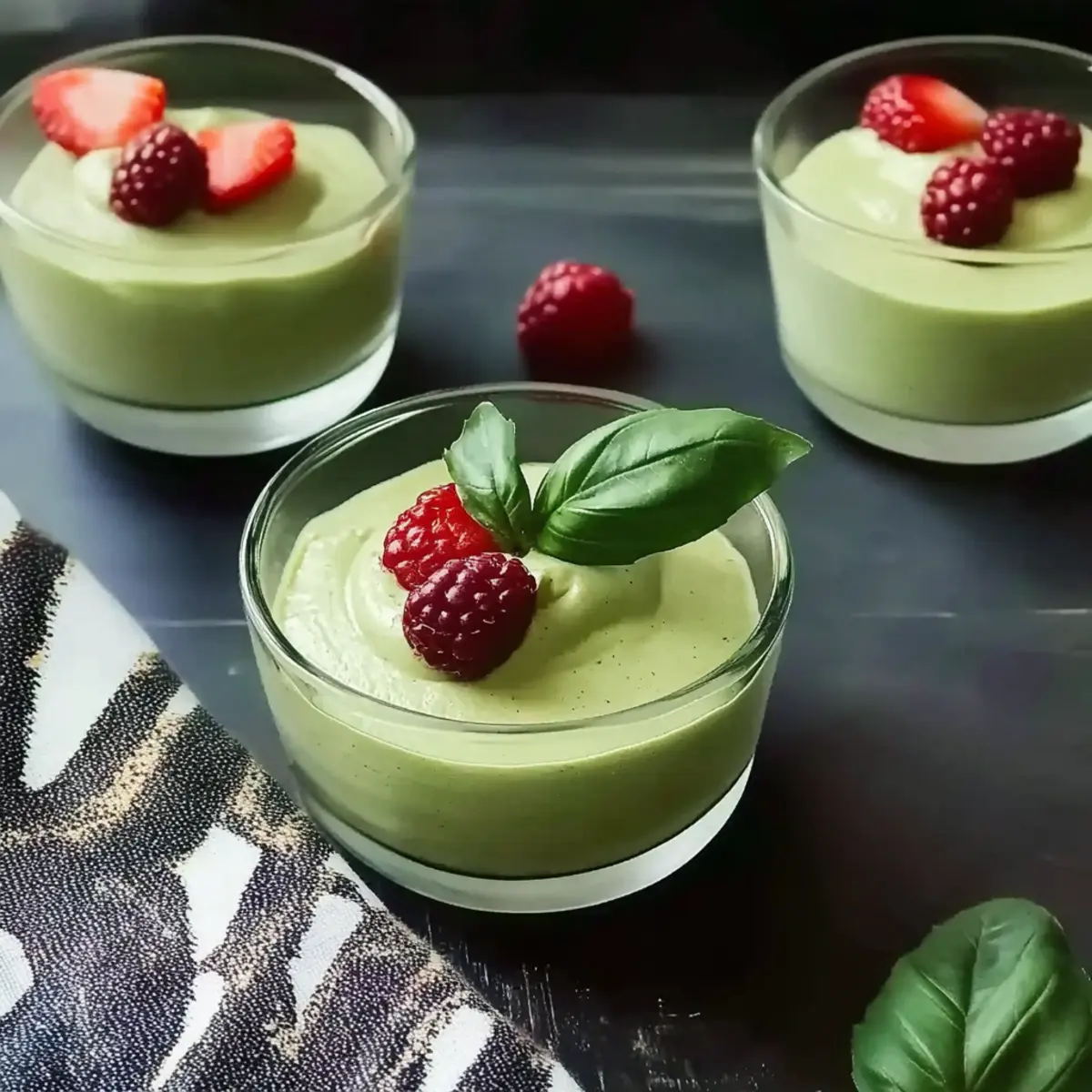 Fresh Basil Mousse Recipe
