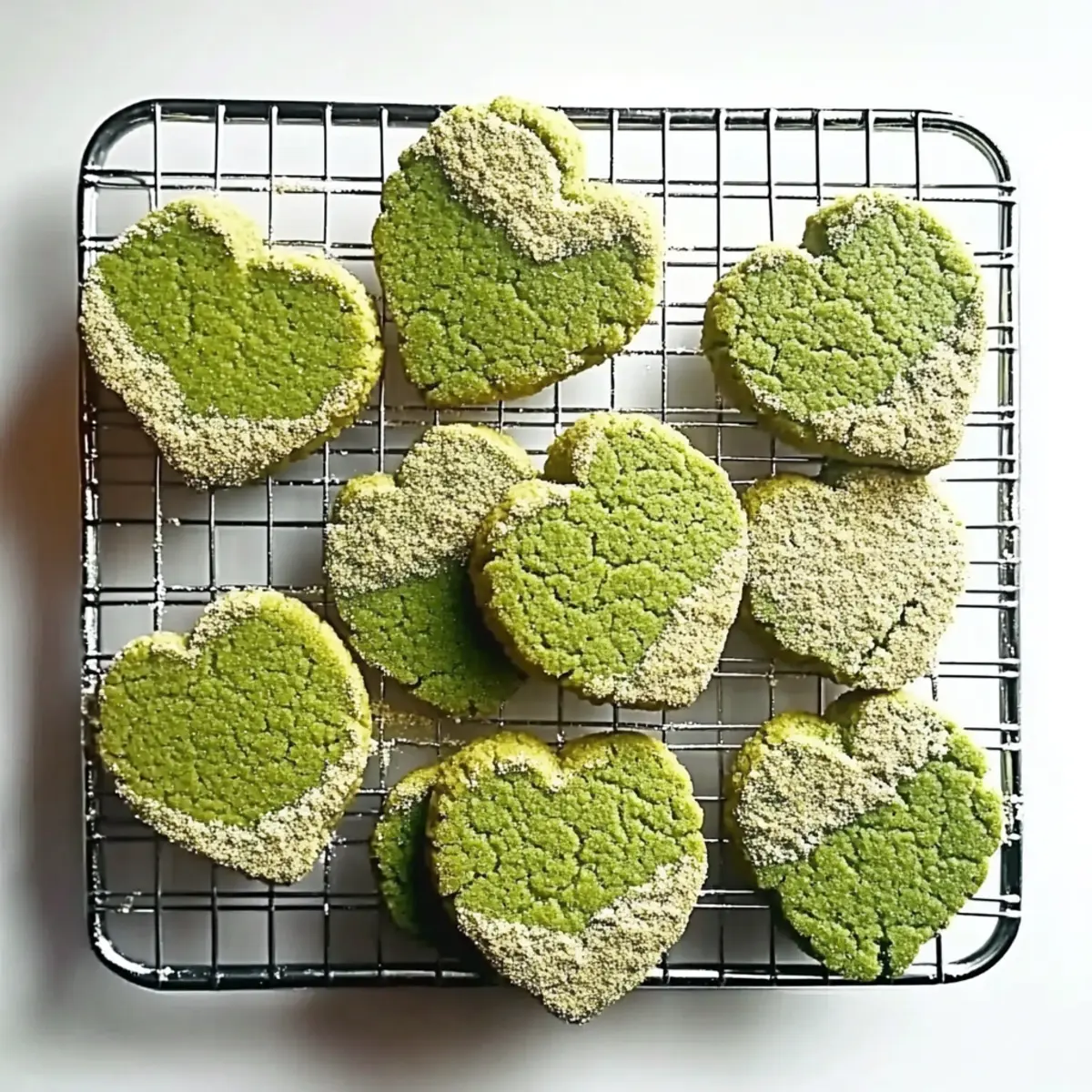 Matcha Sugar Cookies