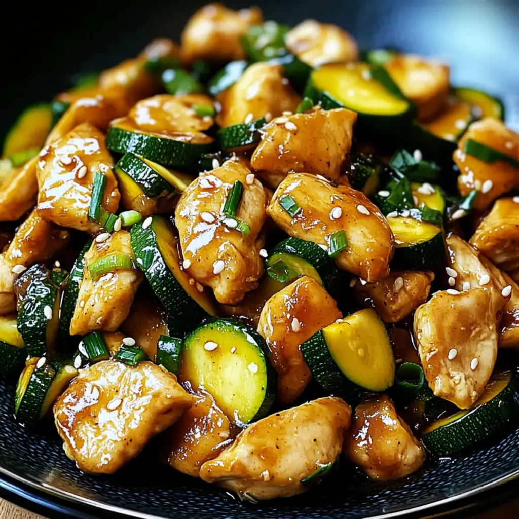 Chicken Zucchini Stir Fry