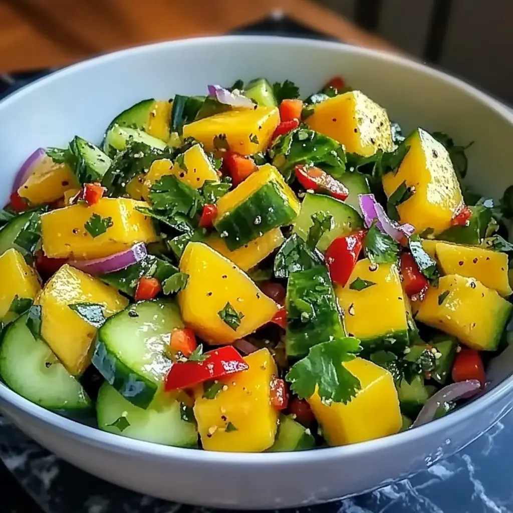 Thai Mango Cucumber Salad
