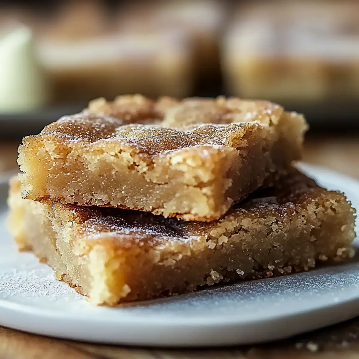 Honey Cinnamon Dessert: Chewy Blondies for Sweet Moments