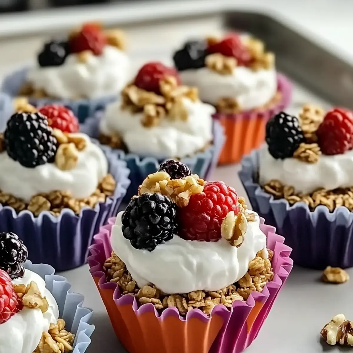 5-Ingredient Frozen Yogurt Granola Bites for Guilt-Free Snacking