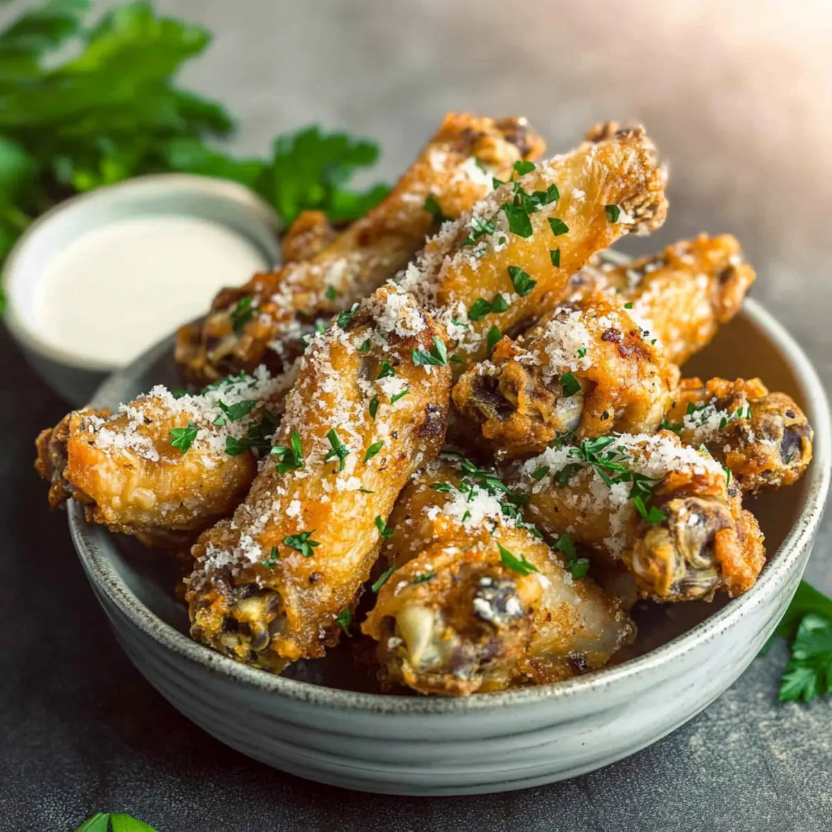Irresistibly Crispy Parmesan Chicken Wings that Wow Every Time