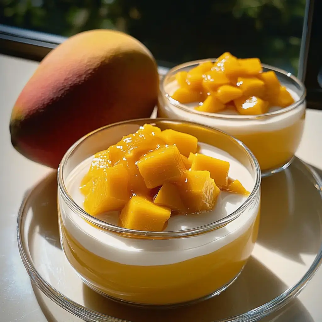 Chinese Mango Pudding