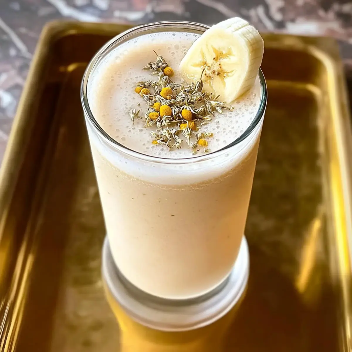 Soothing Banana Chamomile Tea Smoothie for Ultimate Relaxation