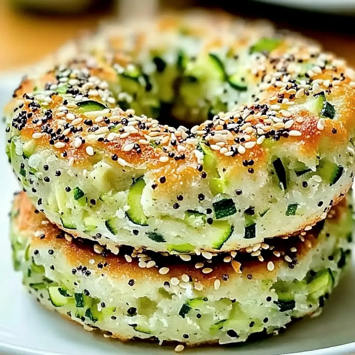 Zucchini Bagels