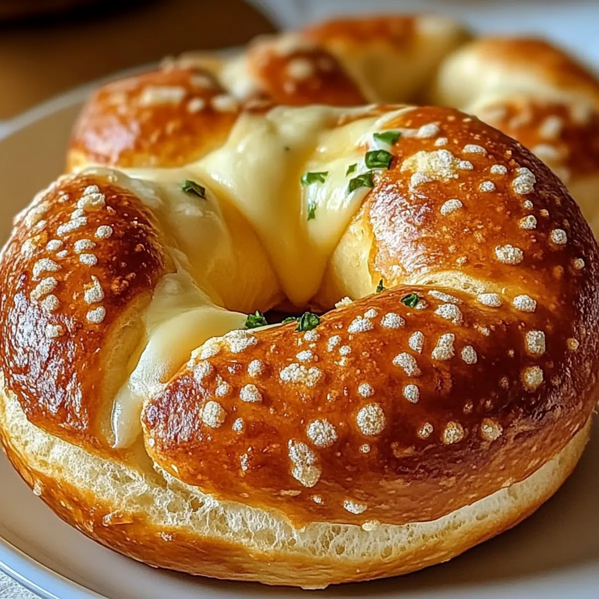 Cheese Stuffed Pretzel