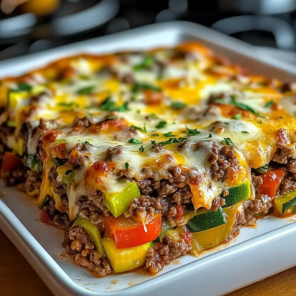 Zucchini Pizza Casserole