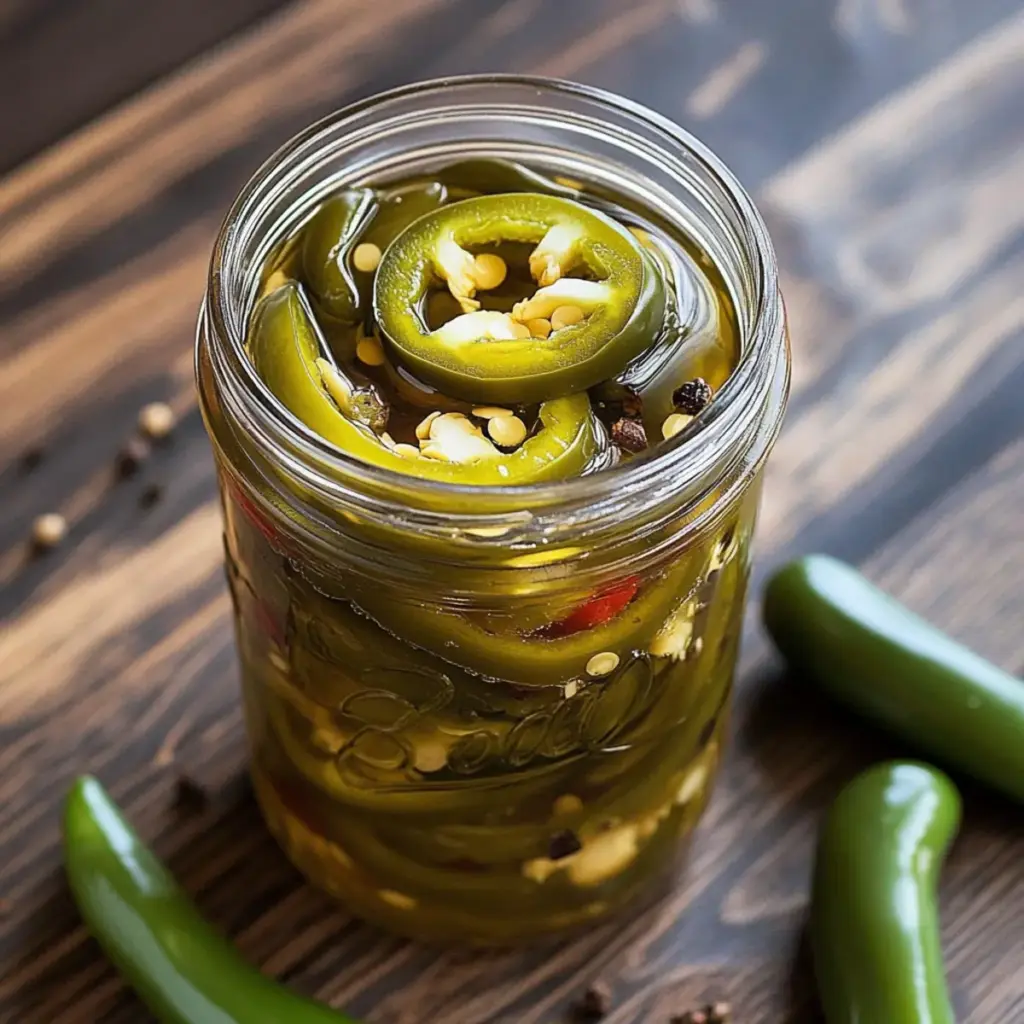 Smoked Pickled Jalapenos